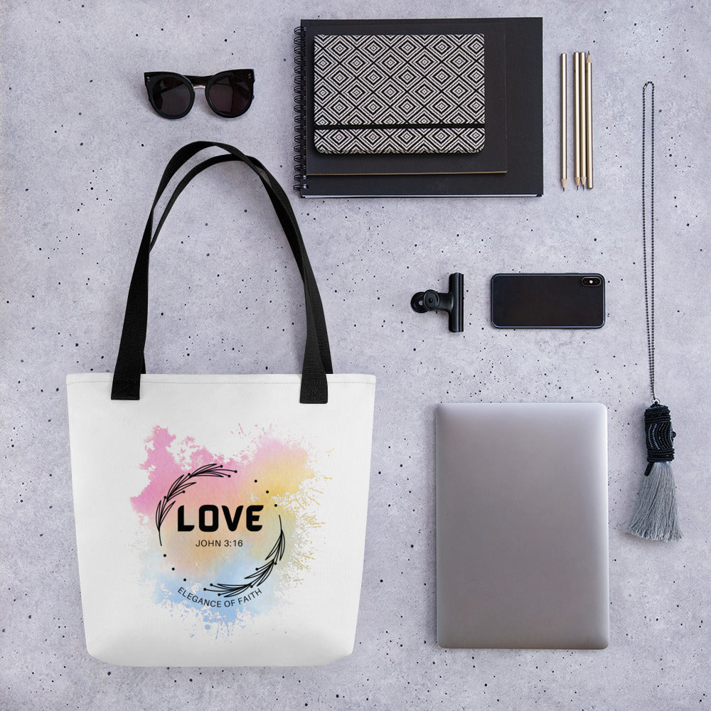LOVE JOHN 3:16 Tote bag