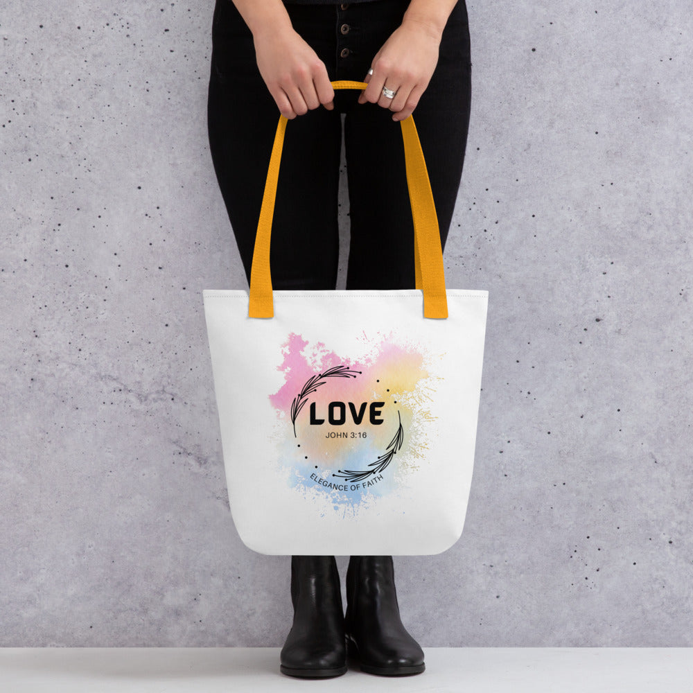 LOVE JOHN 3:16 Tote bag