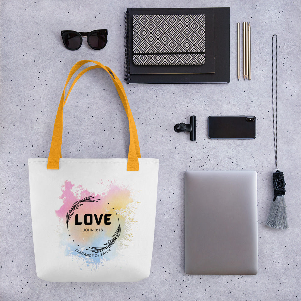 LOVE JOHN 3:16 Tote bag