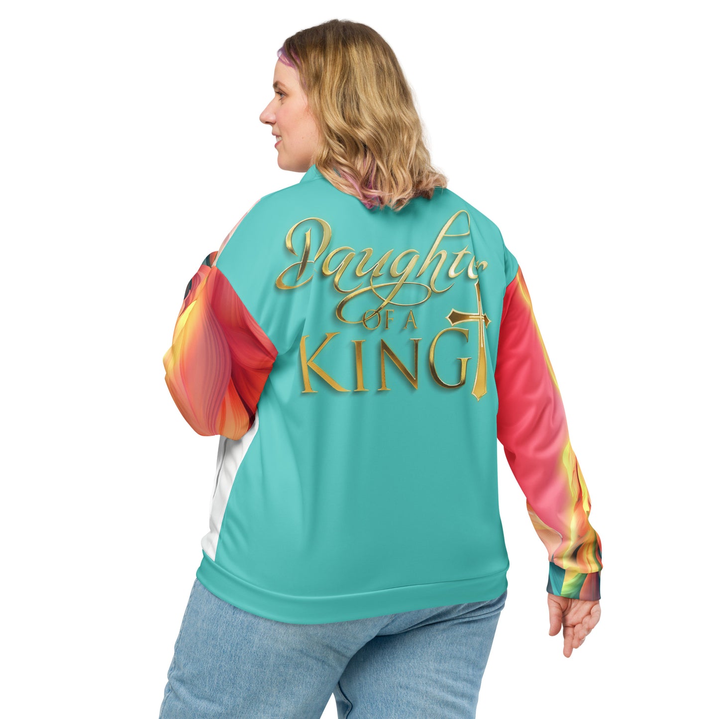 "Elegance of Faith" Bomber Jacket