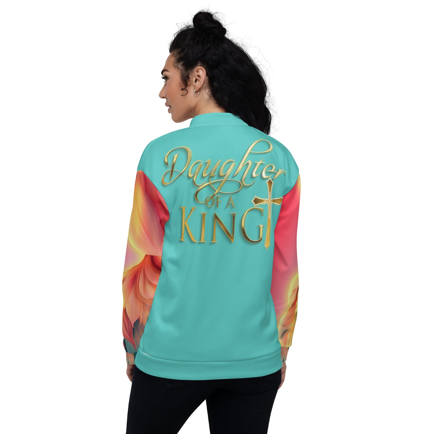 "Elegance of Faith" Bomber Jacket