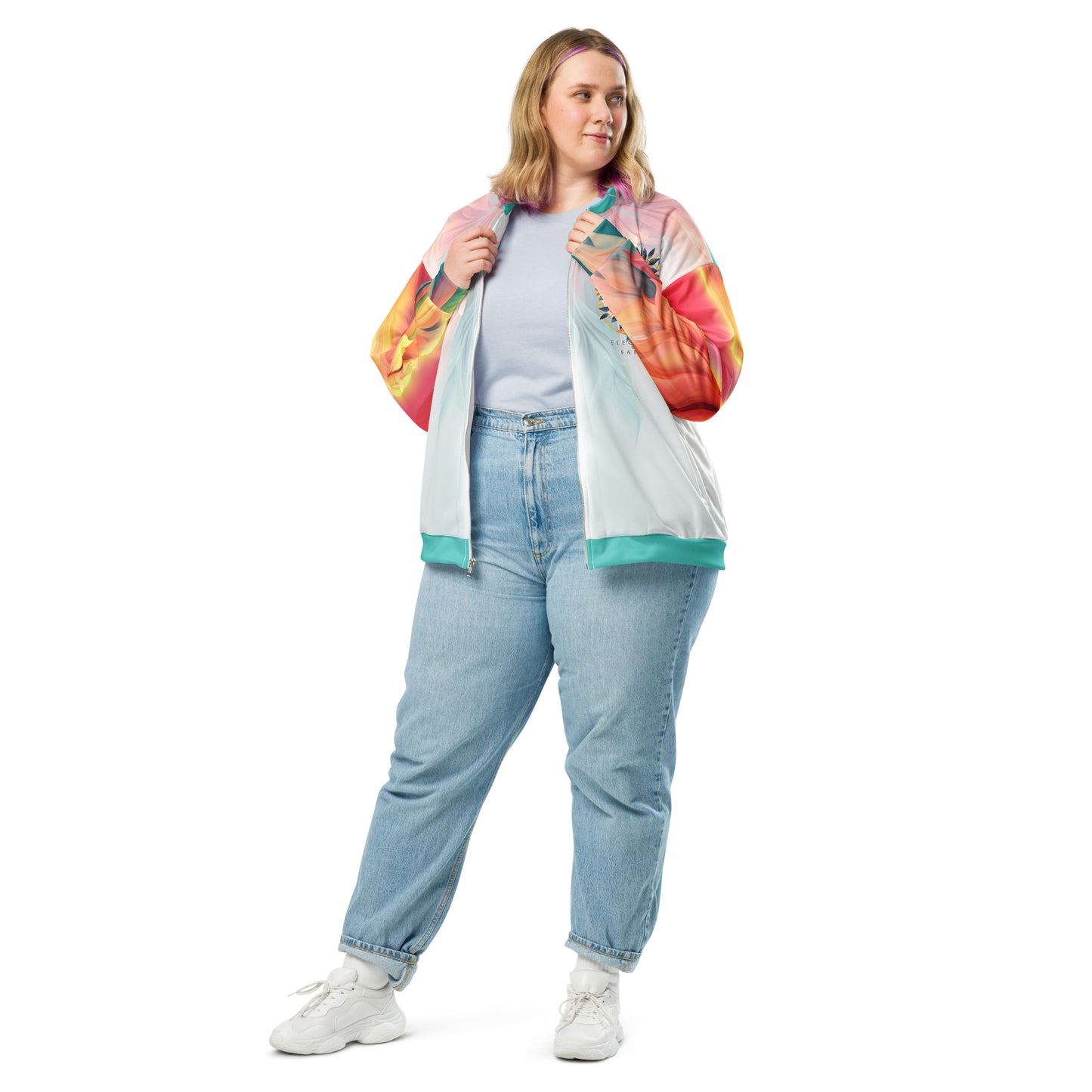 "Elegance of Faith" Bomber Jacket