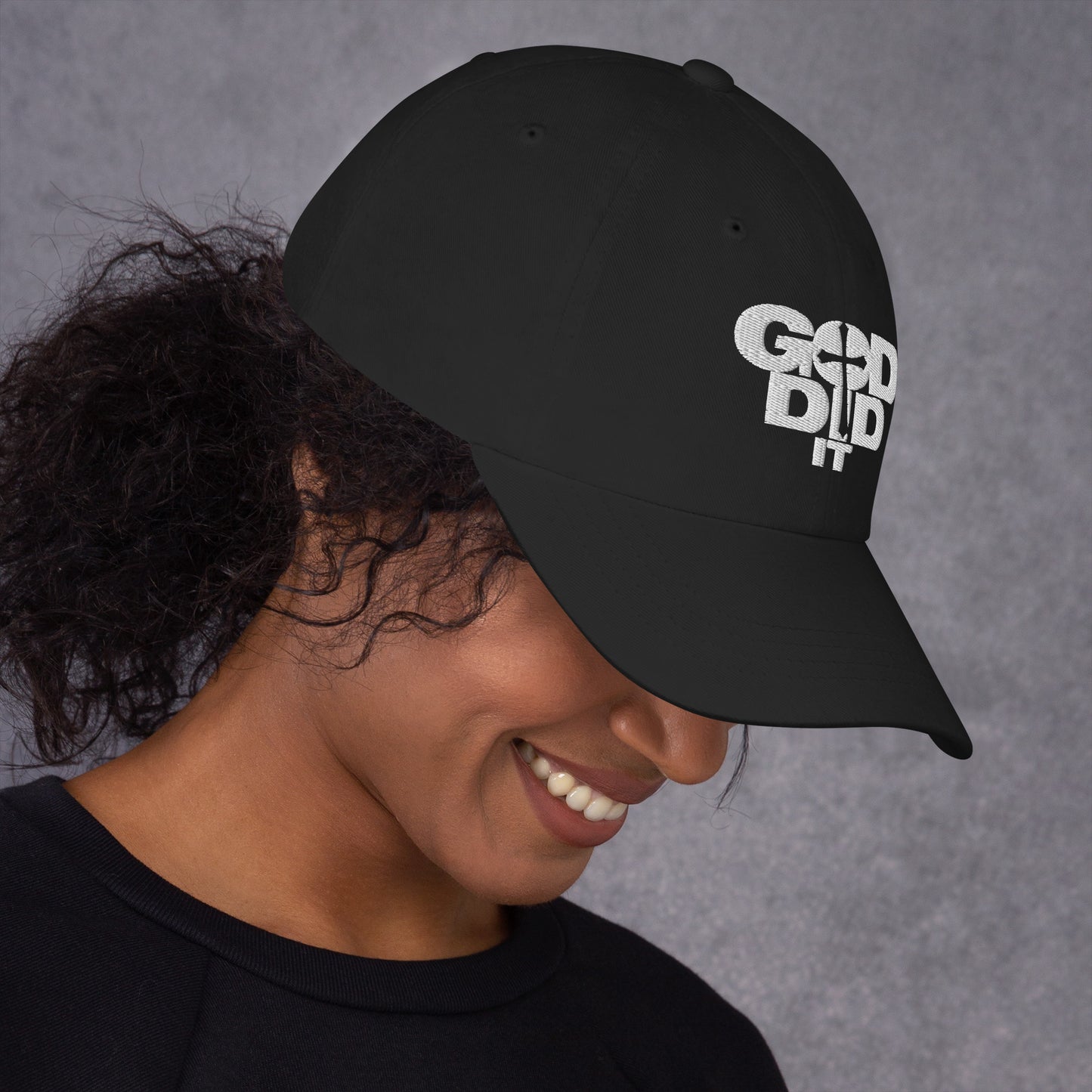 "God Did It" hat