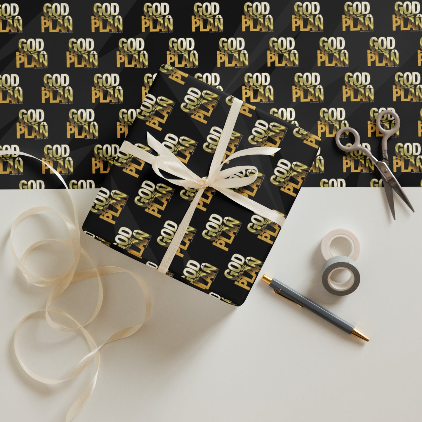 Wrapping paper sheets (God Has a plan, Daughter of a King)