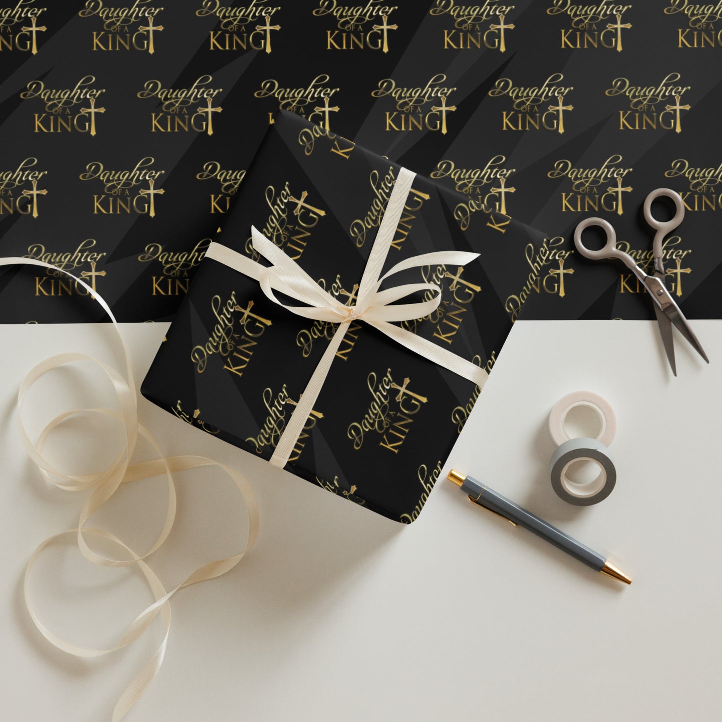 Wrapping paper sheets (God Has a plan, Daughter of a King)