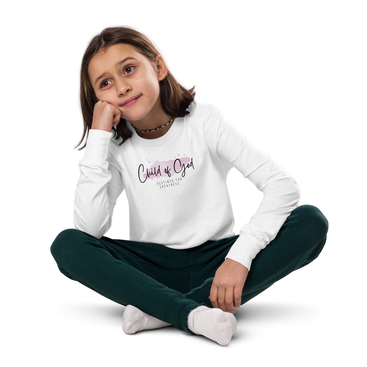 Child of God Youth long sleeve tee
