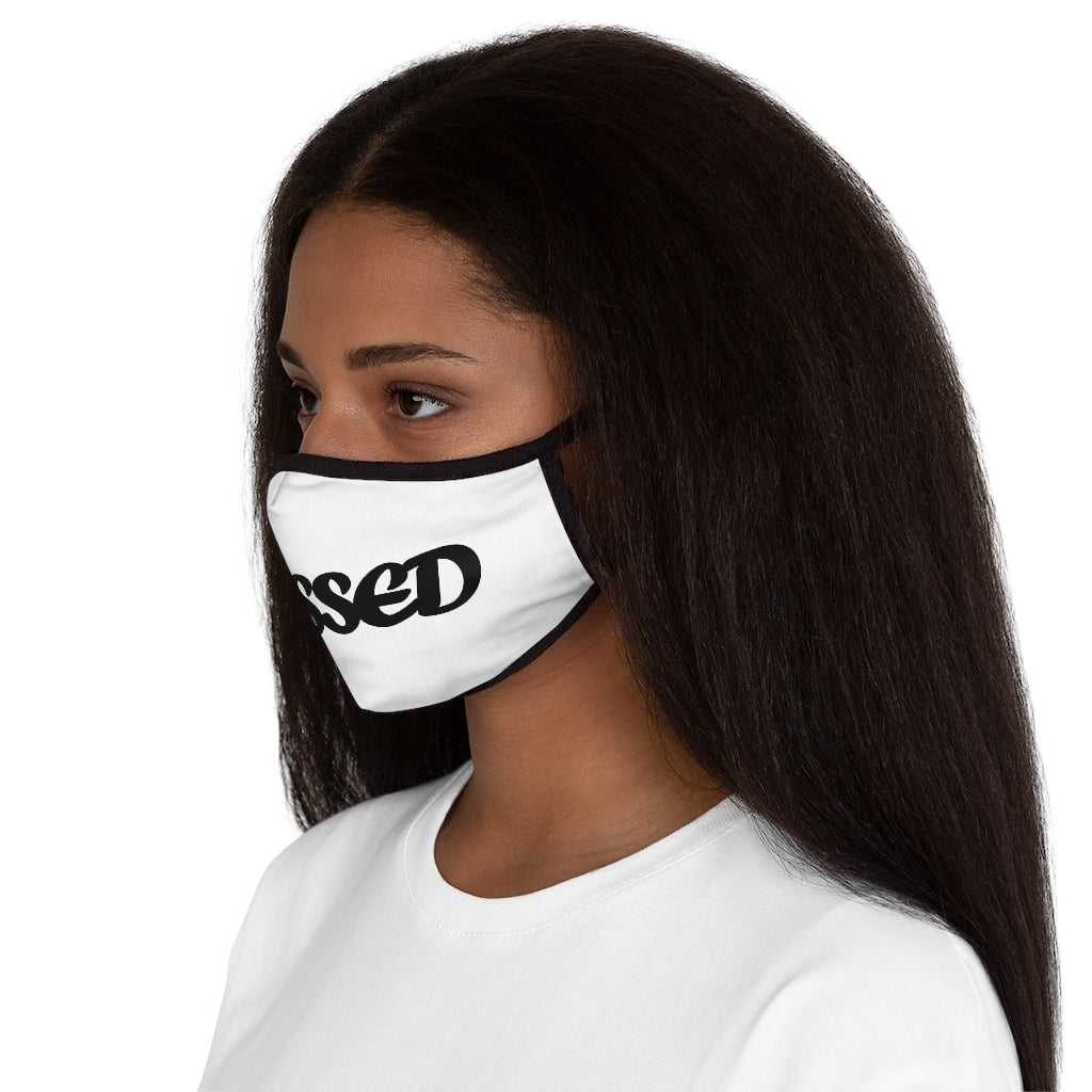 Blessed Fitted Polyester Face Mask
