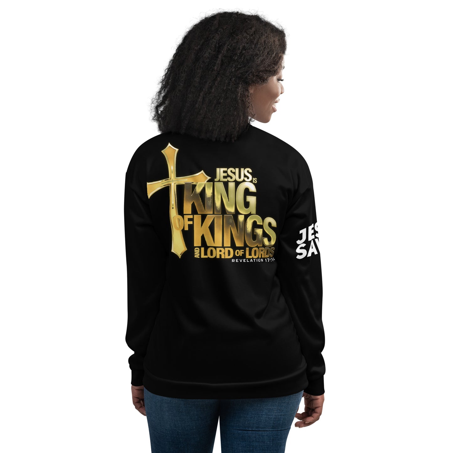 Kingdom Glory church Unisex Bomber Jacket