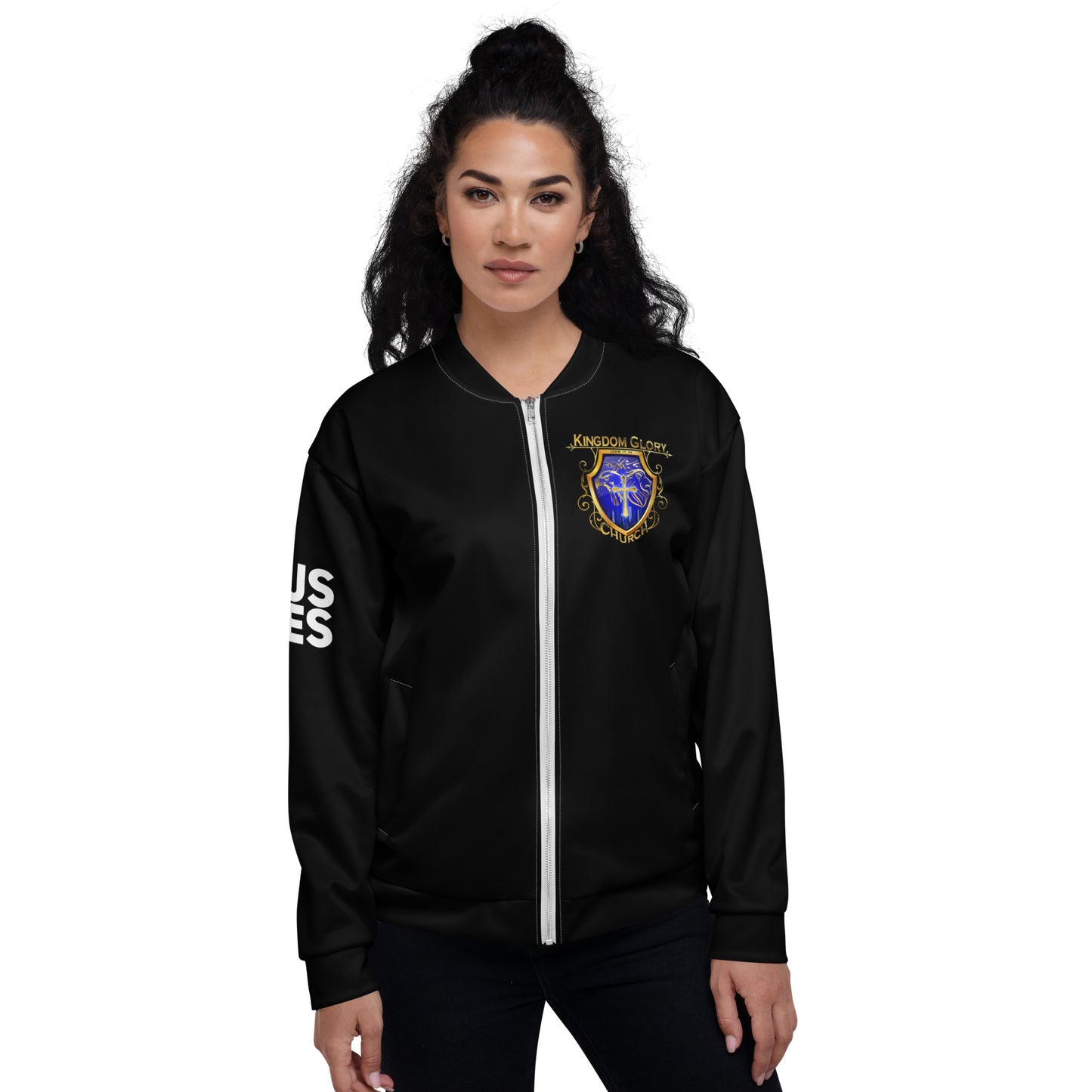Kingdom Glory church Unisex Bomber Jacket