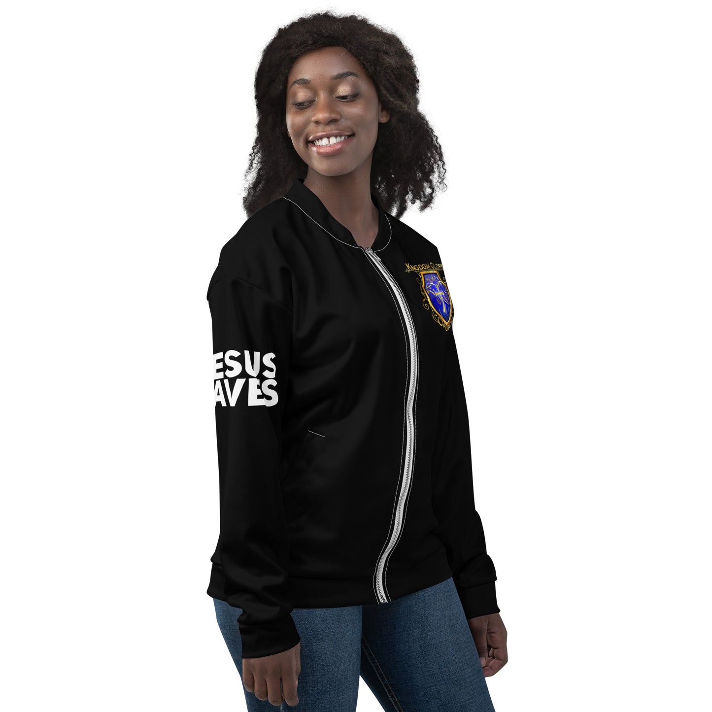 Kingdom Glory church Unisex Bomber Jacket