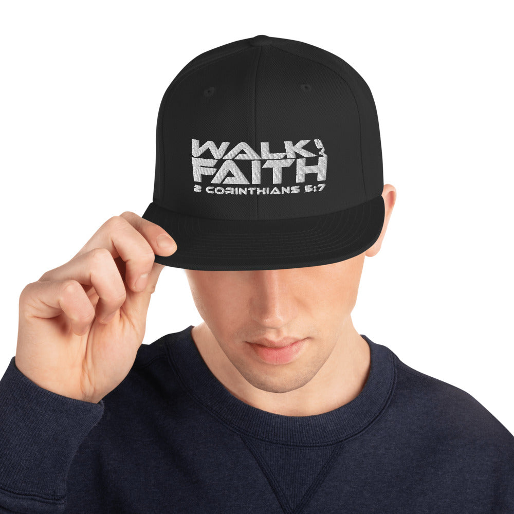 Walk By Faith - Snapback Hat