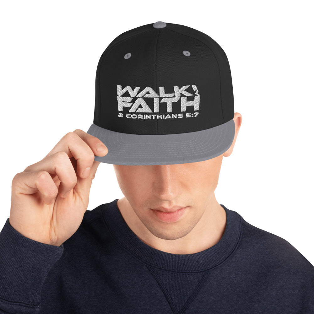 Walk By Faith - Snapback Hat