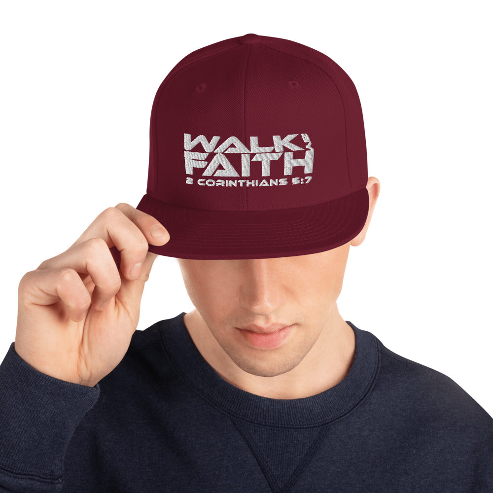 Walk By Faith - Snapback Hat