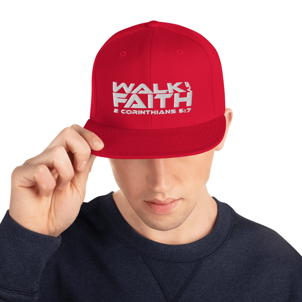 Walk By Faith - Snapback Hat