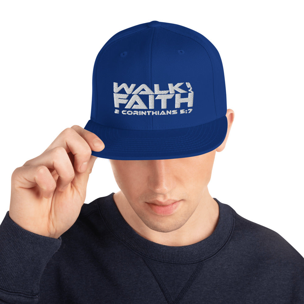 Walk By Faith - Snapback Hat