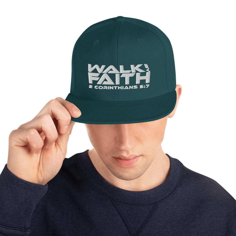 Walk By Faith - Snapback Hat
