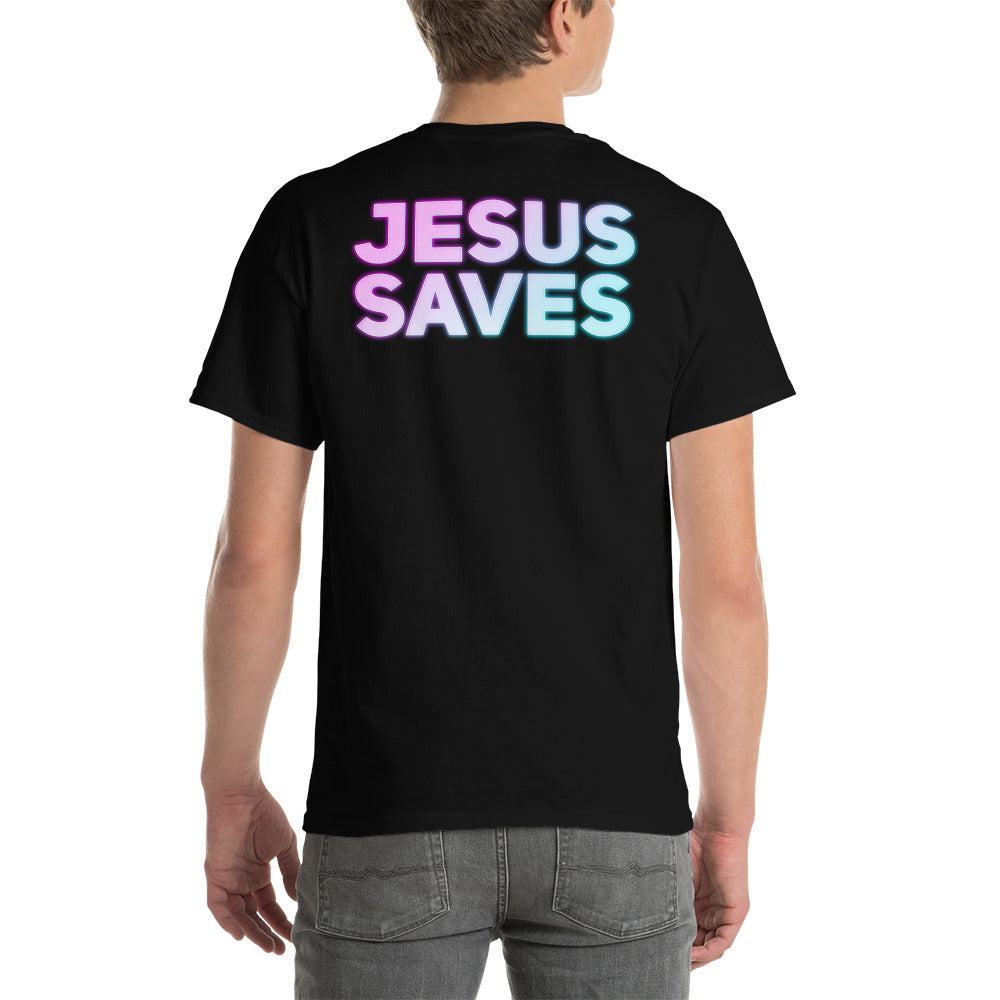 Victory Church Front Logo-/ Jesus Save - Short Sleeve T-Shirt