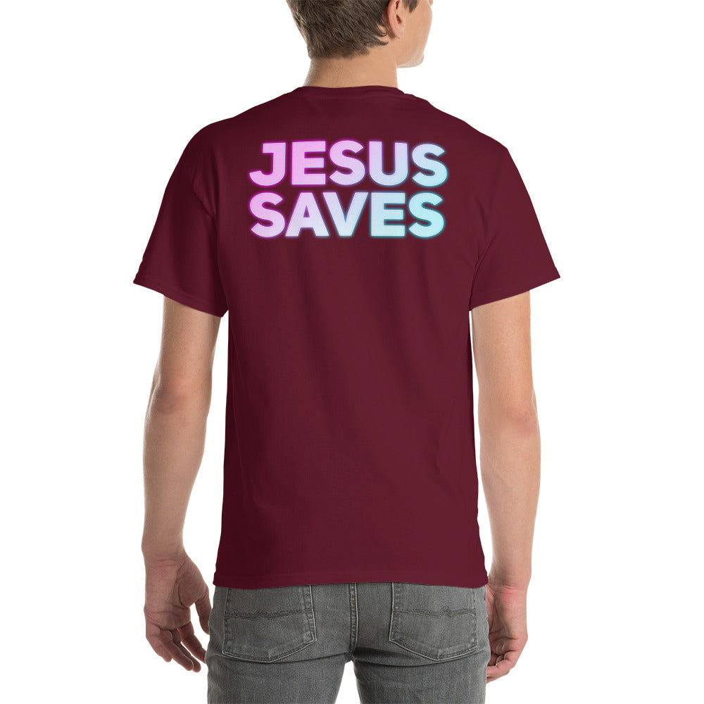 Victory Church Front Logo-/ Jesus Save - Short Sleeve T-Shirt