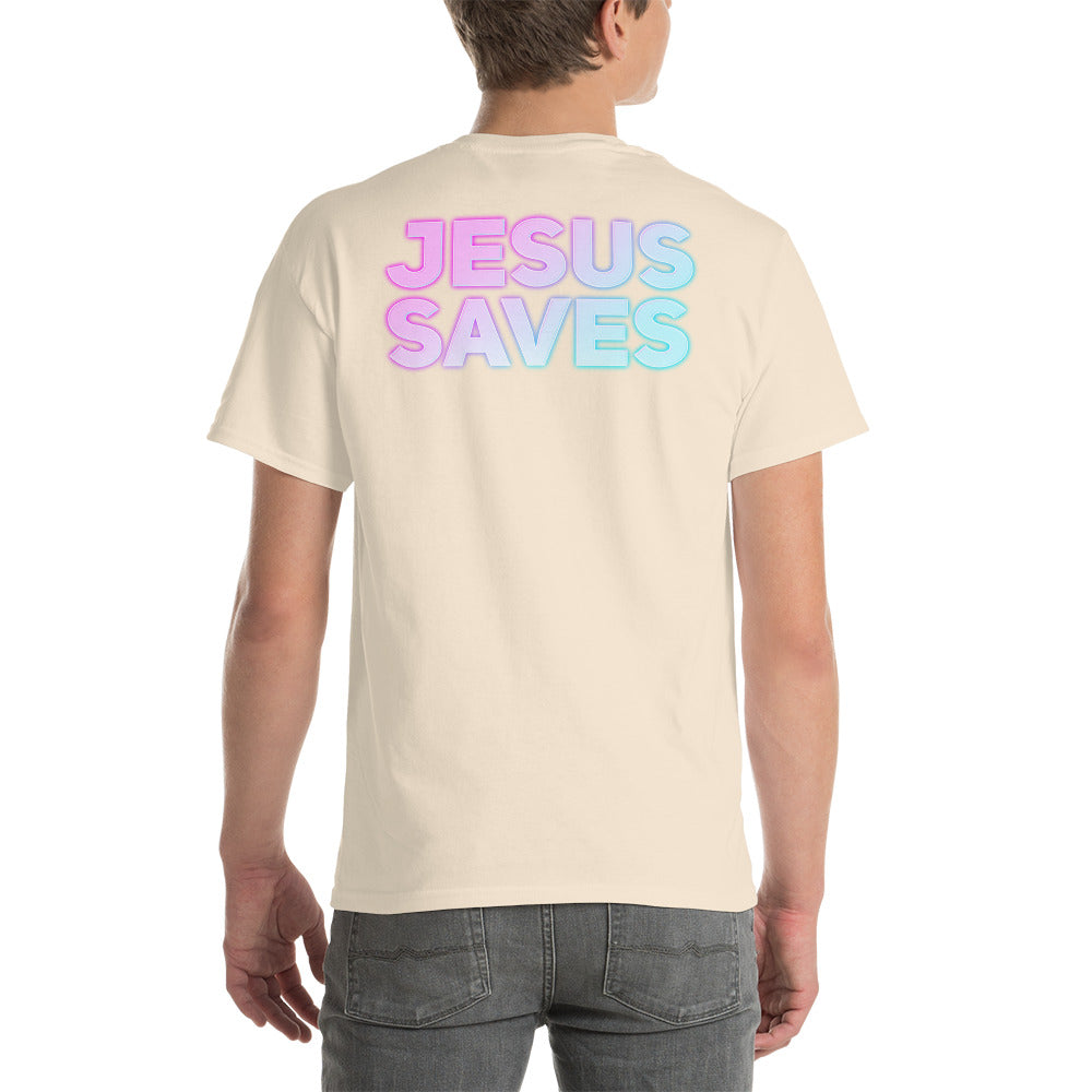 Victory Church Front Logo-/ Jesus Save - Short Sleeve T-Shirt