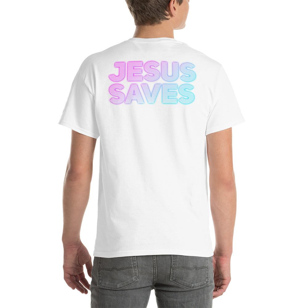 Victory Church Front Logo-/ Jesus Save - Short Sleeve T-Shirt