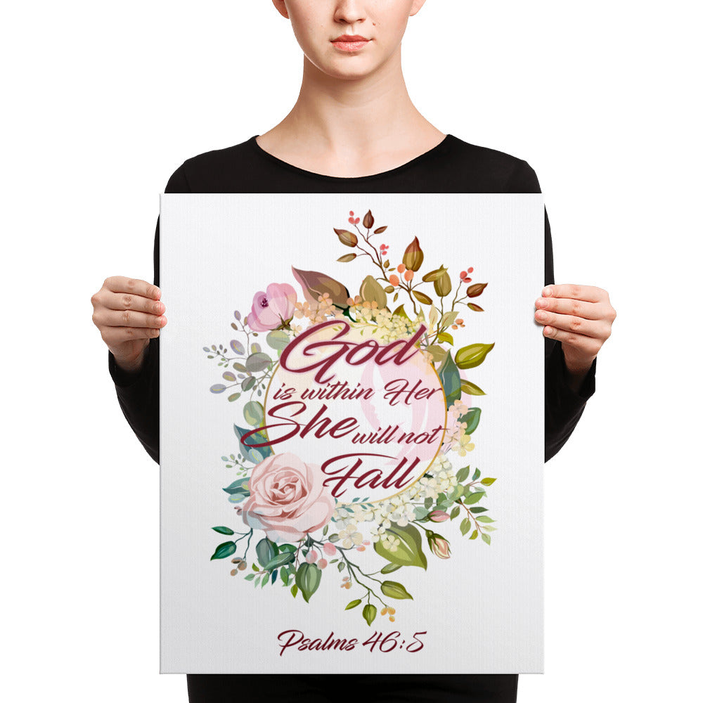 She will not fall (Canvas print)