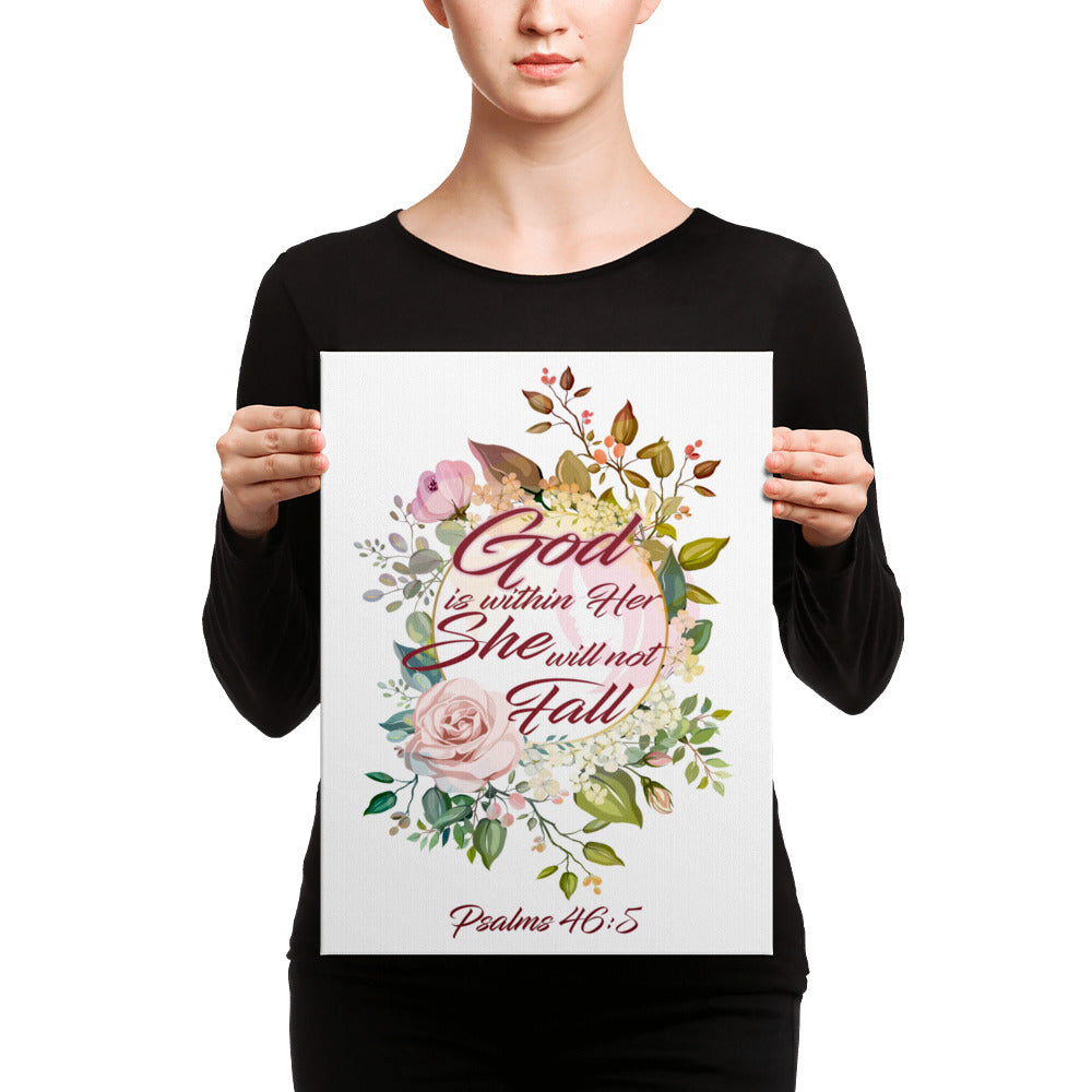 She will not fall (Canvas print)