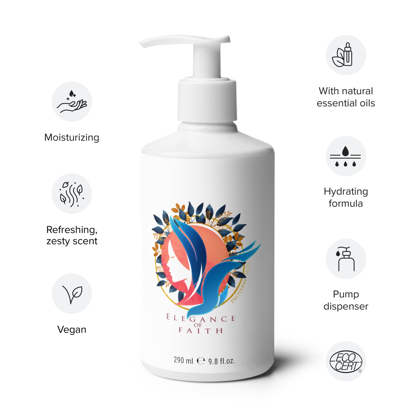Elegance Of Faith Refreshing hand & body lotion