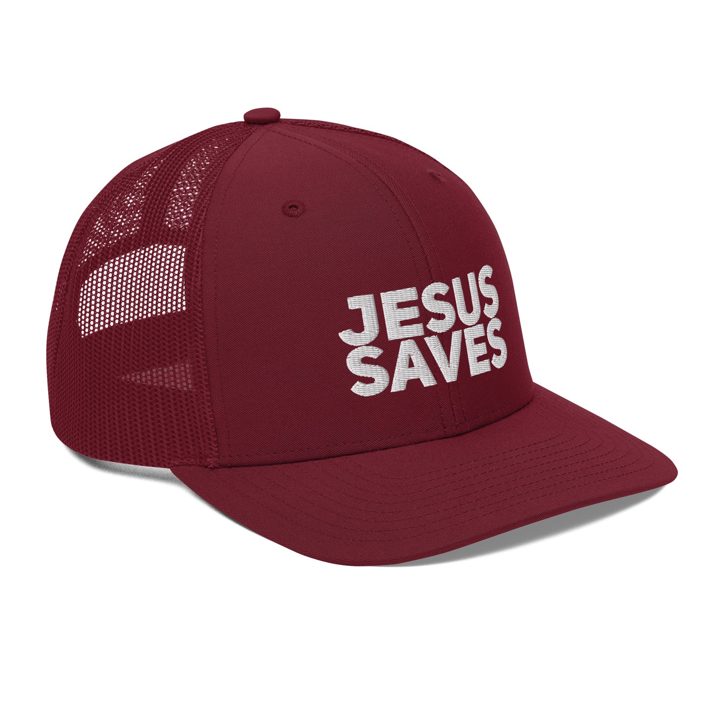 Jesus Saves Unisex Trucker Cap