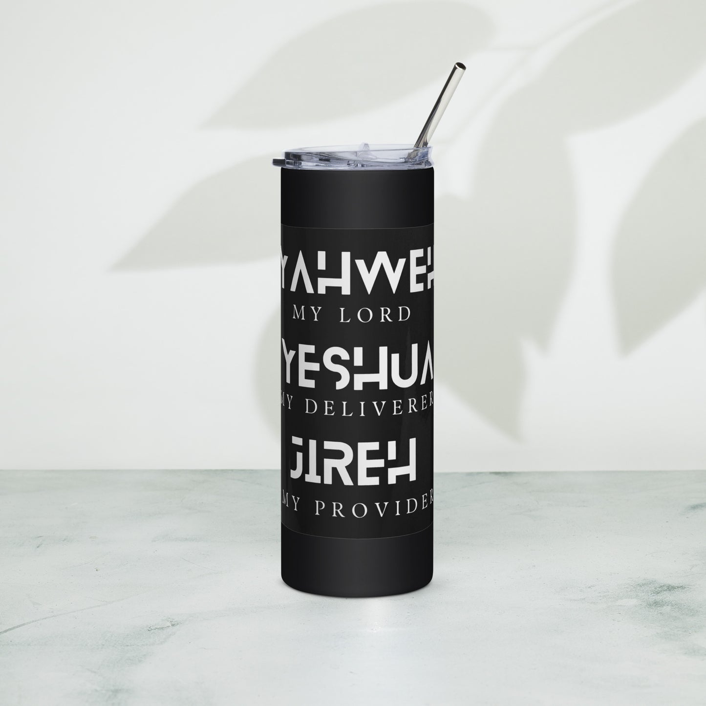 Yahweh ♡ Stainless steel tumbler