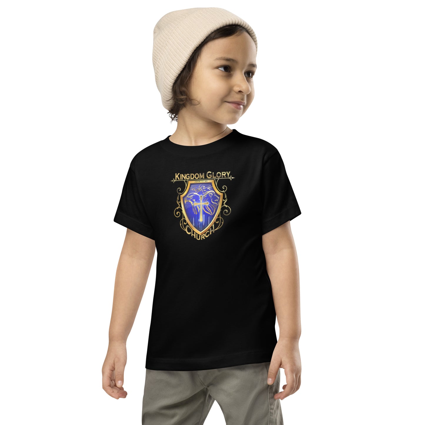 Kingdom Glory Church Unisex Toddler Short Sleeve Tee