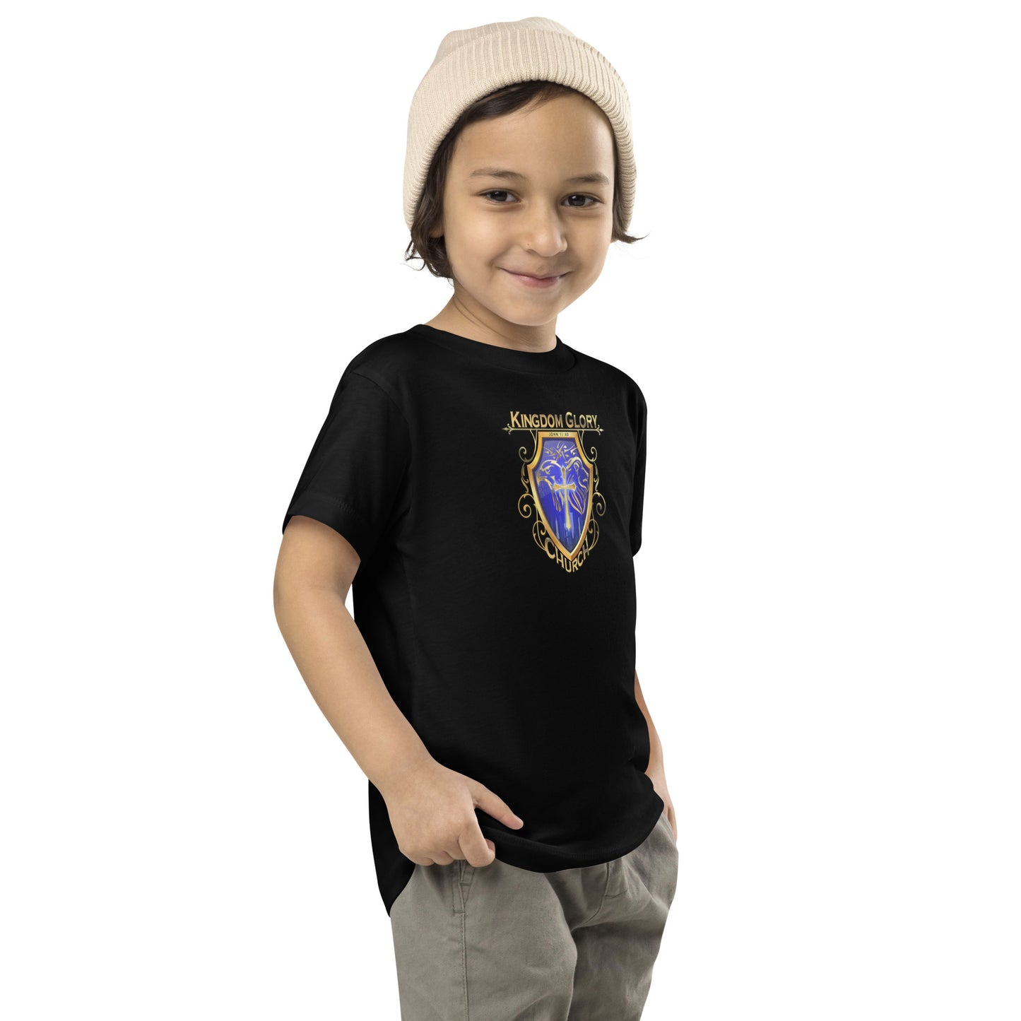 Kingdom Glory Church Unisex Toddler Short Sleeve Tee