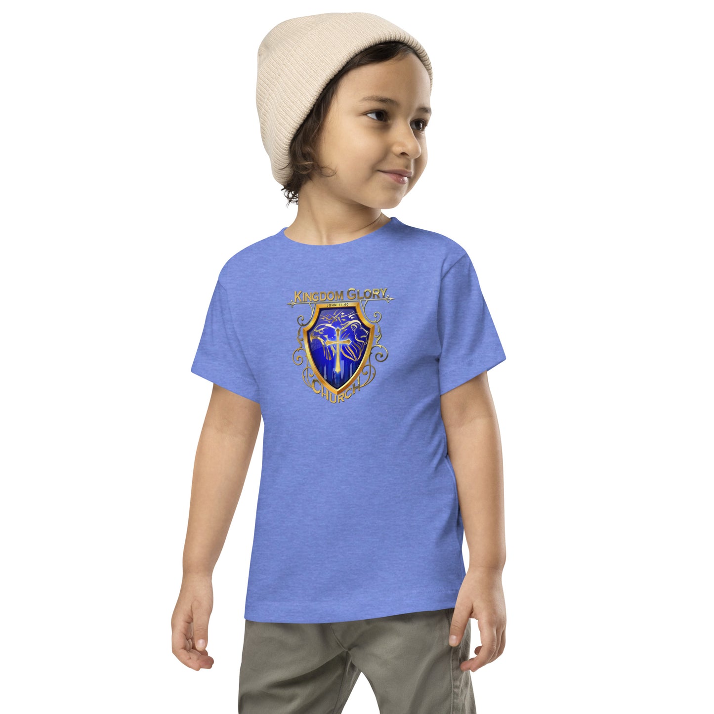 Kingdom Glory Church Unisex Toddler Short Sleeve Tee