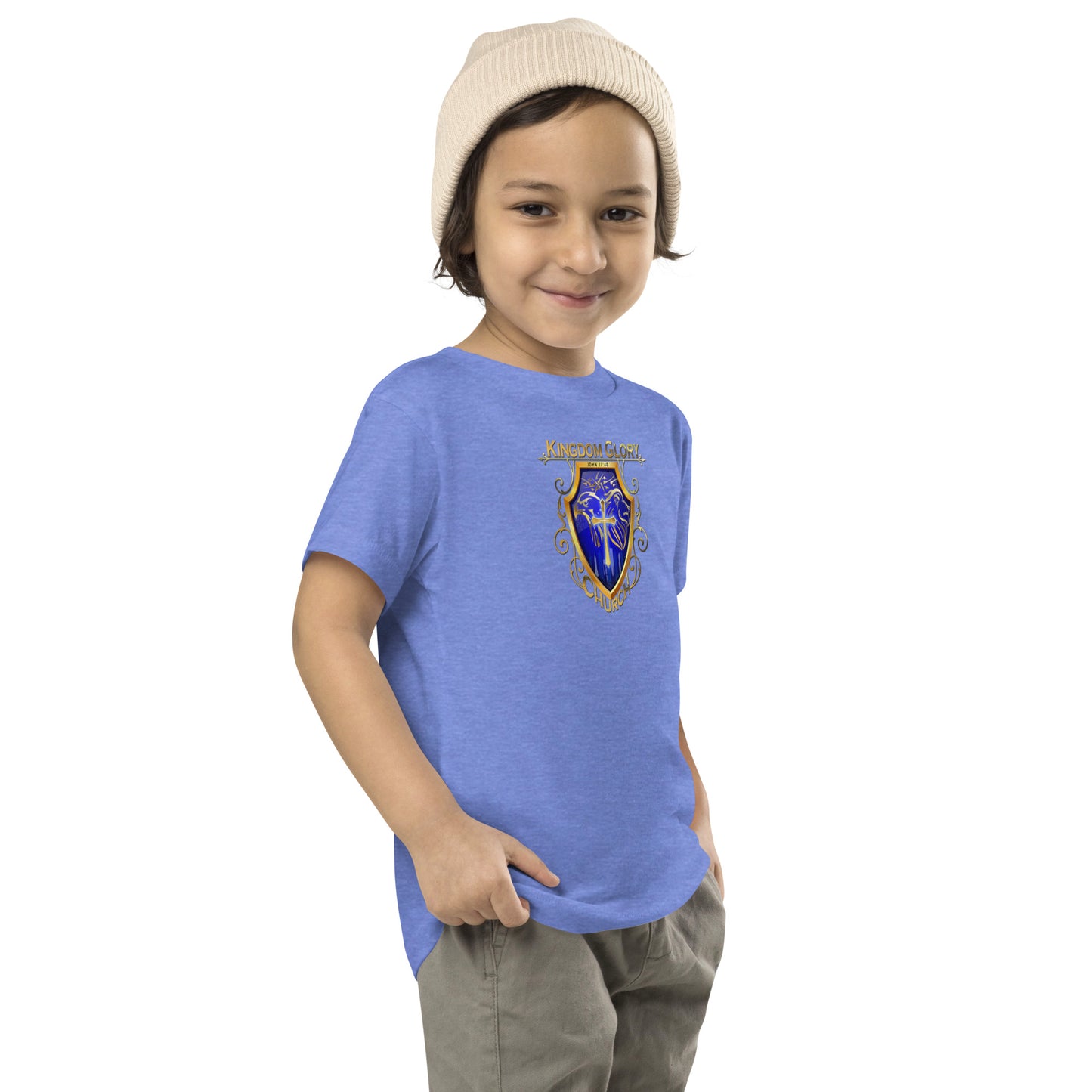 Kingdom Glory Church Unisex Toddler Short Sleeve Tee