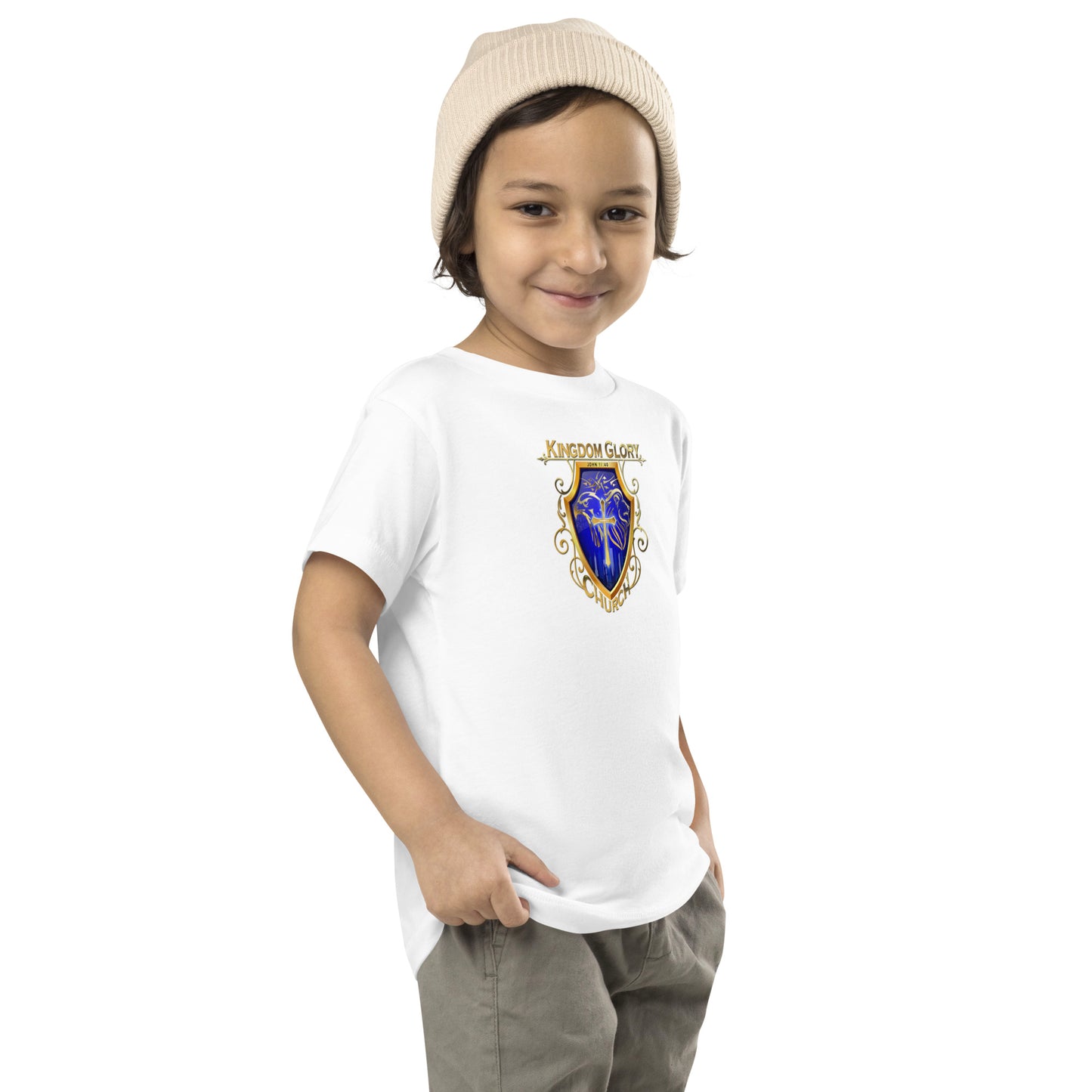 Kingdom Glory Church Unisex Toddler Short Sleeve Tee