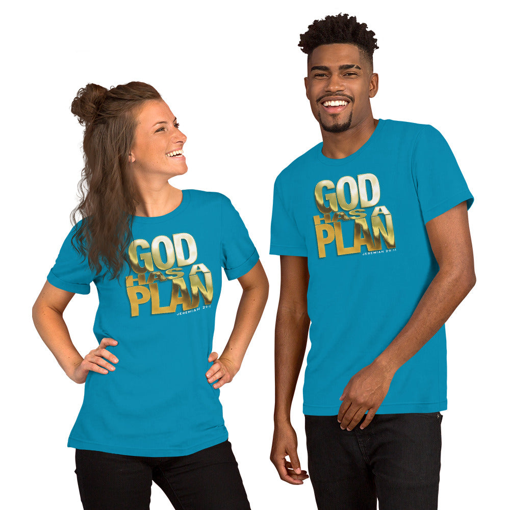God Has A Plan Short-Sleeve T-shirt