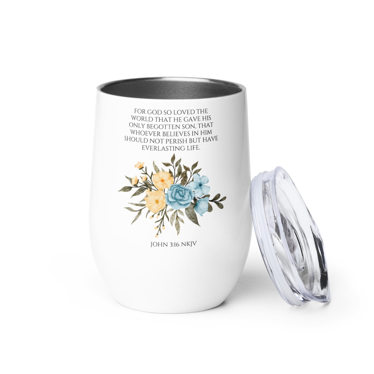 John 3:16 Flower tumbler
