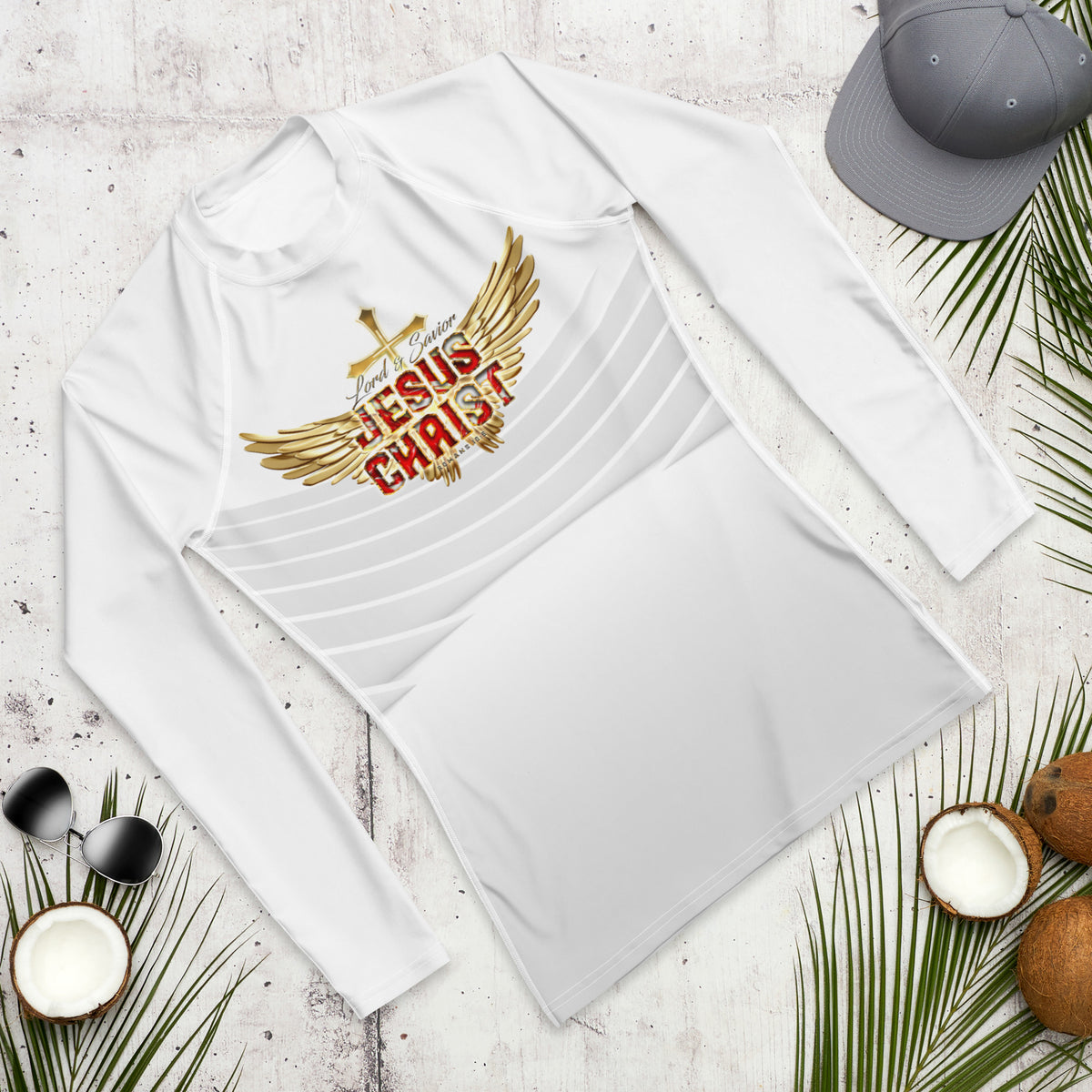 Catholic Rash Guards Jesus Christ - Men's Rash Guard – Kingdom Apparel NY