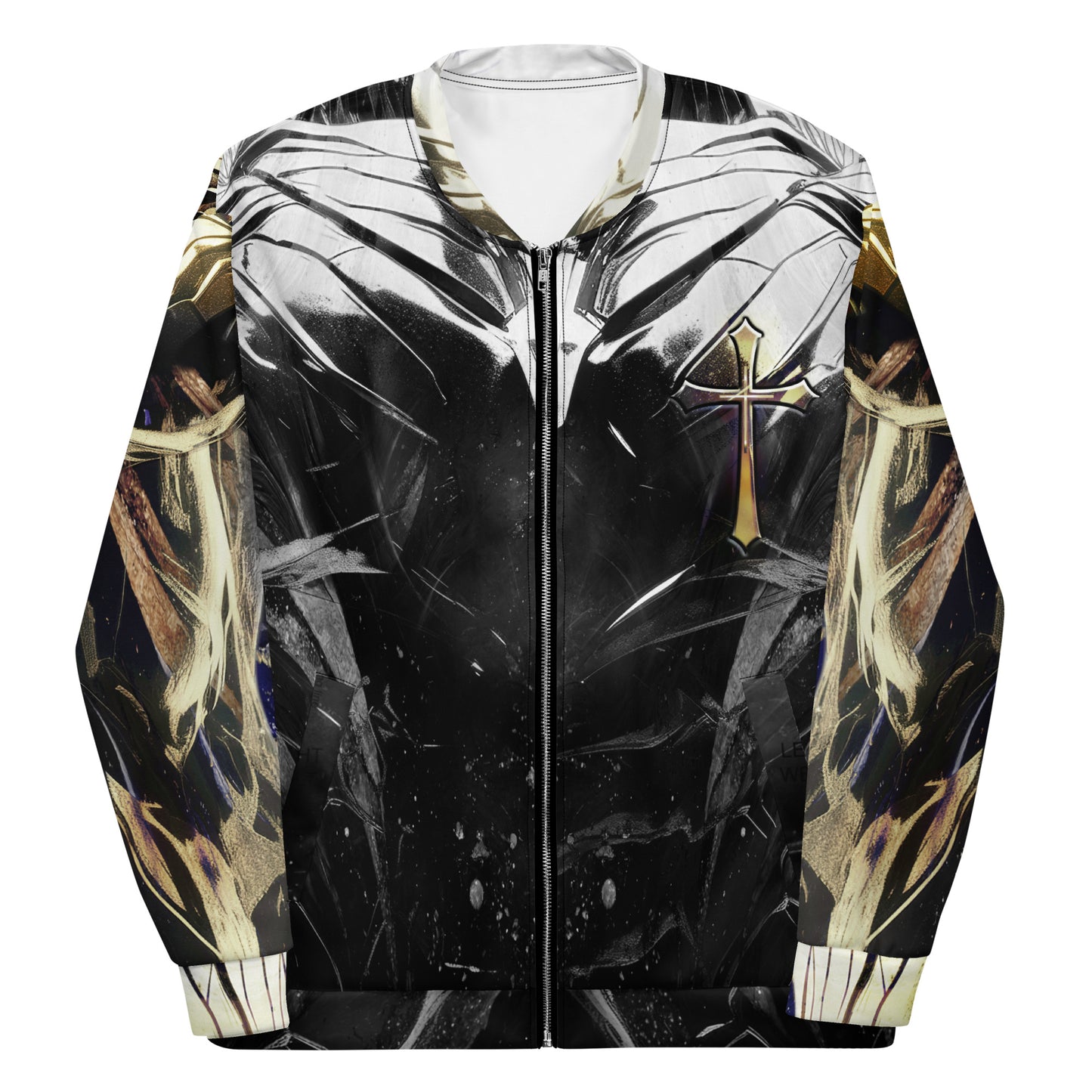 Black & White Armour of God Bomber Jacket