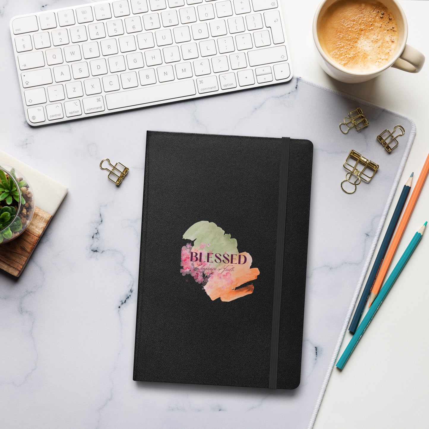 BLESSED Hardcover bound notebook