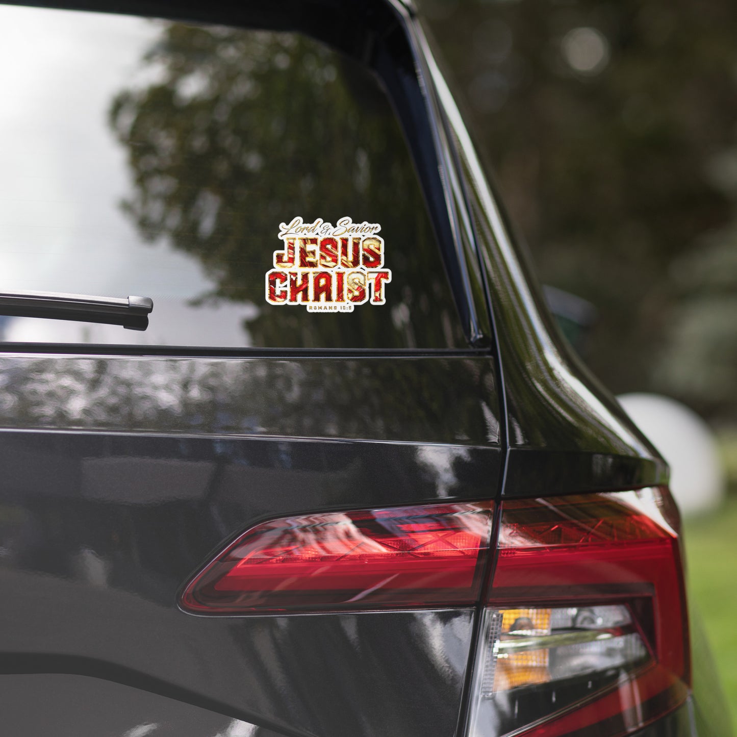 "Jesus Christ"  Bubble-free stickers