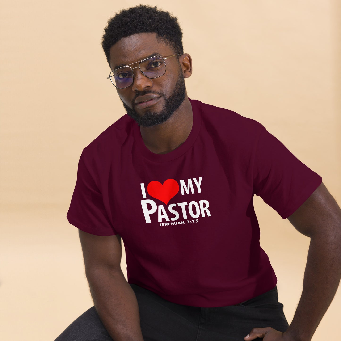 "I Love My Pastor" Unisex classic tee