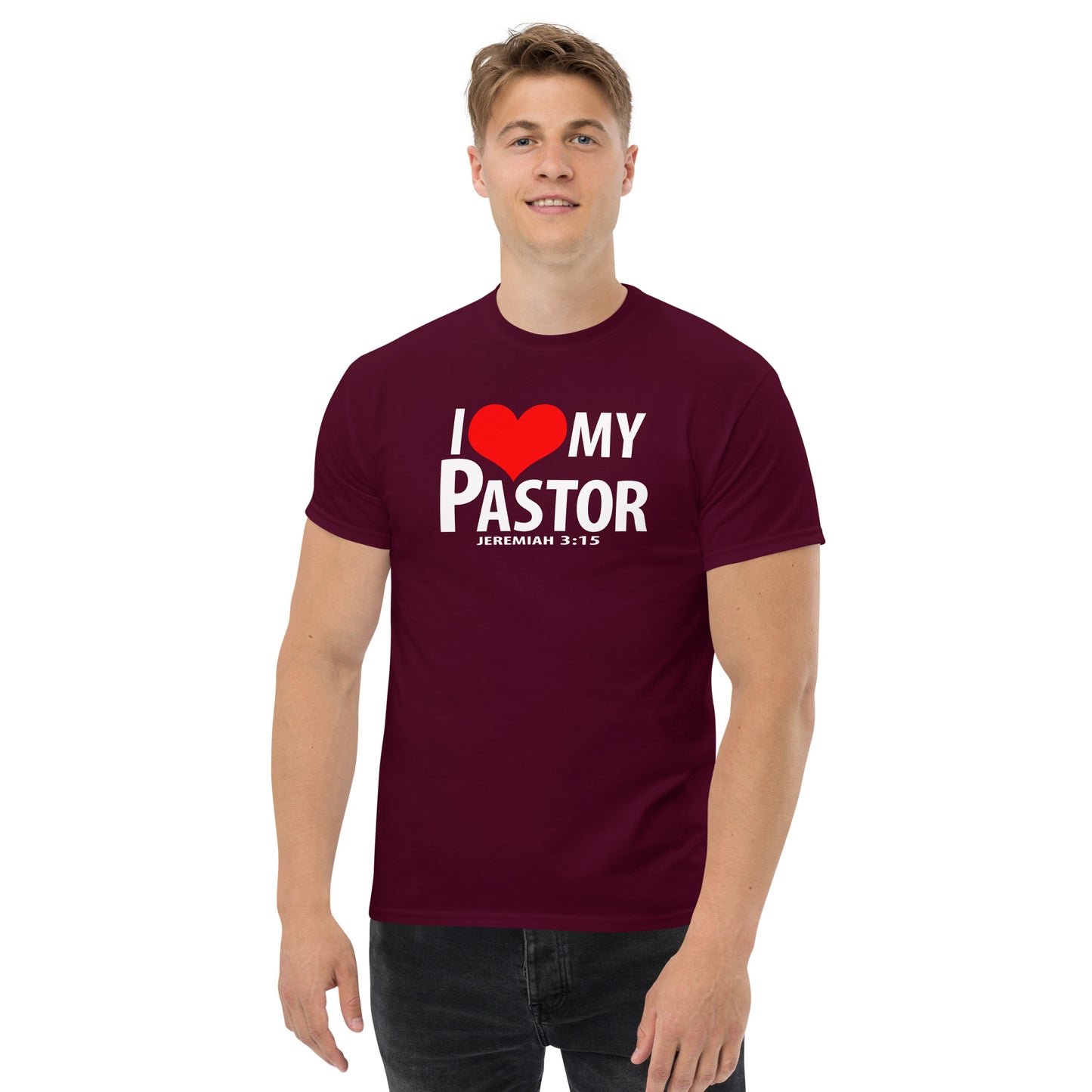 "I Love My Pastor" Unisex classic tee