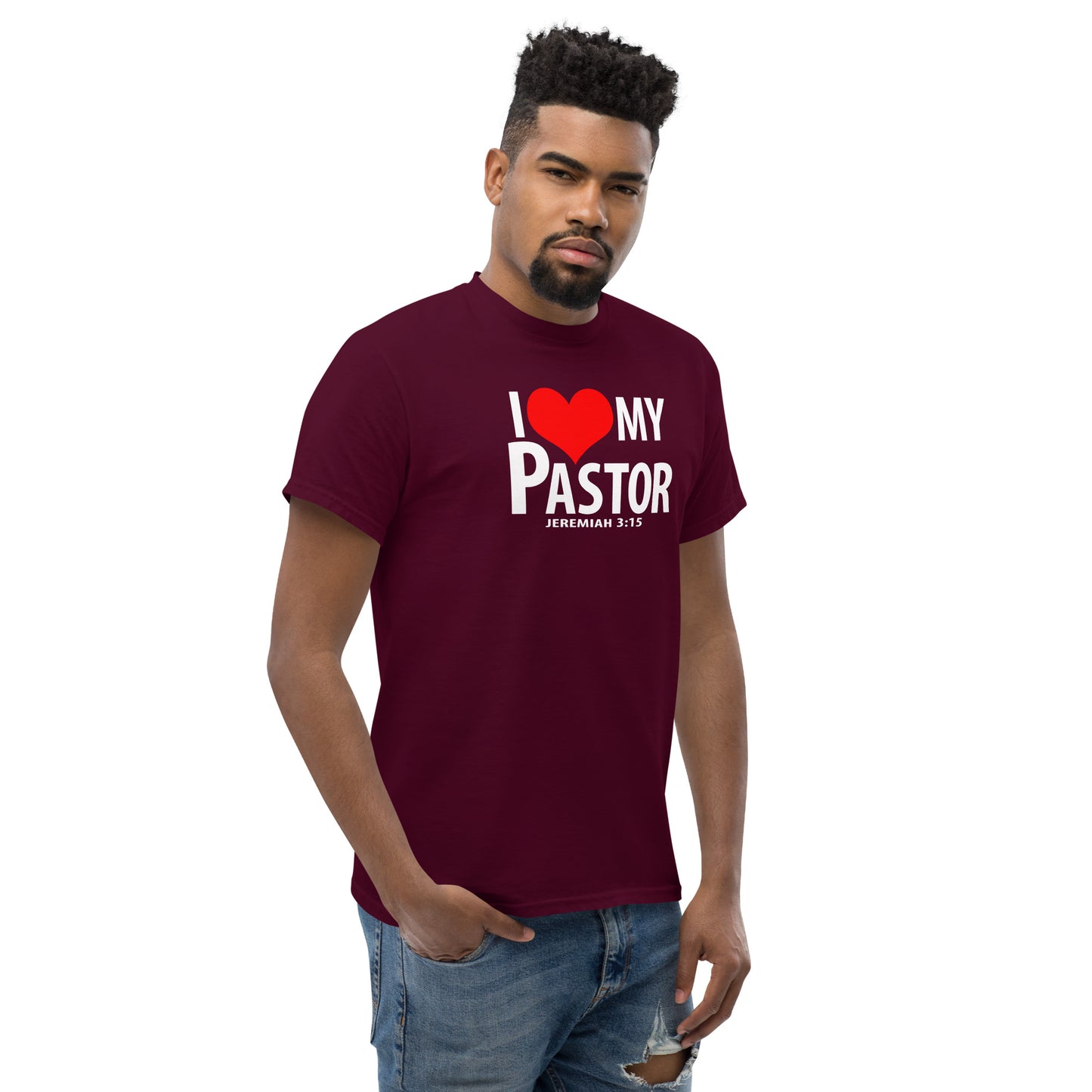 "I Love My Pastor" Unisex classic tee
