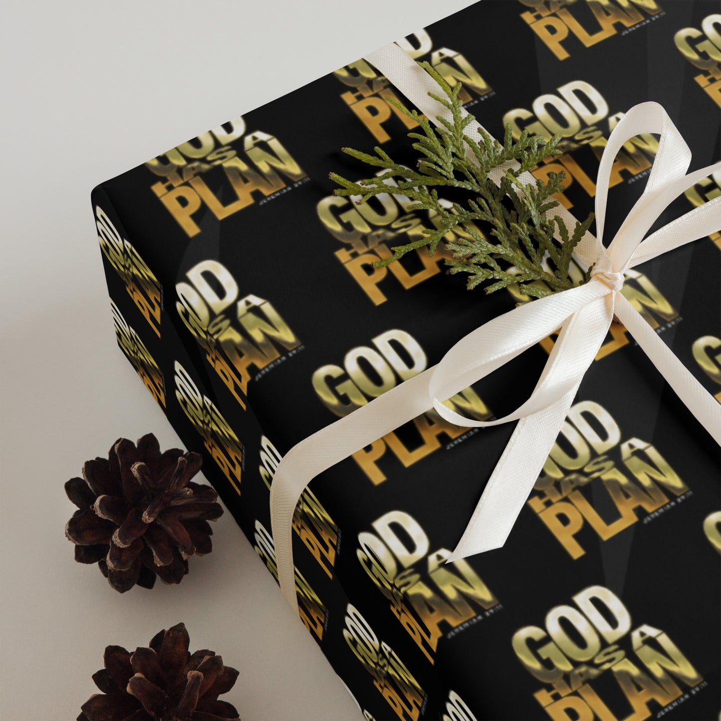 Wrapping paper sheets (God Has a plan, Daughter of a King)