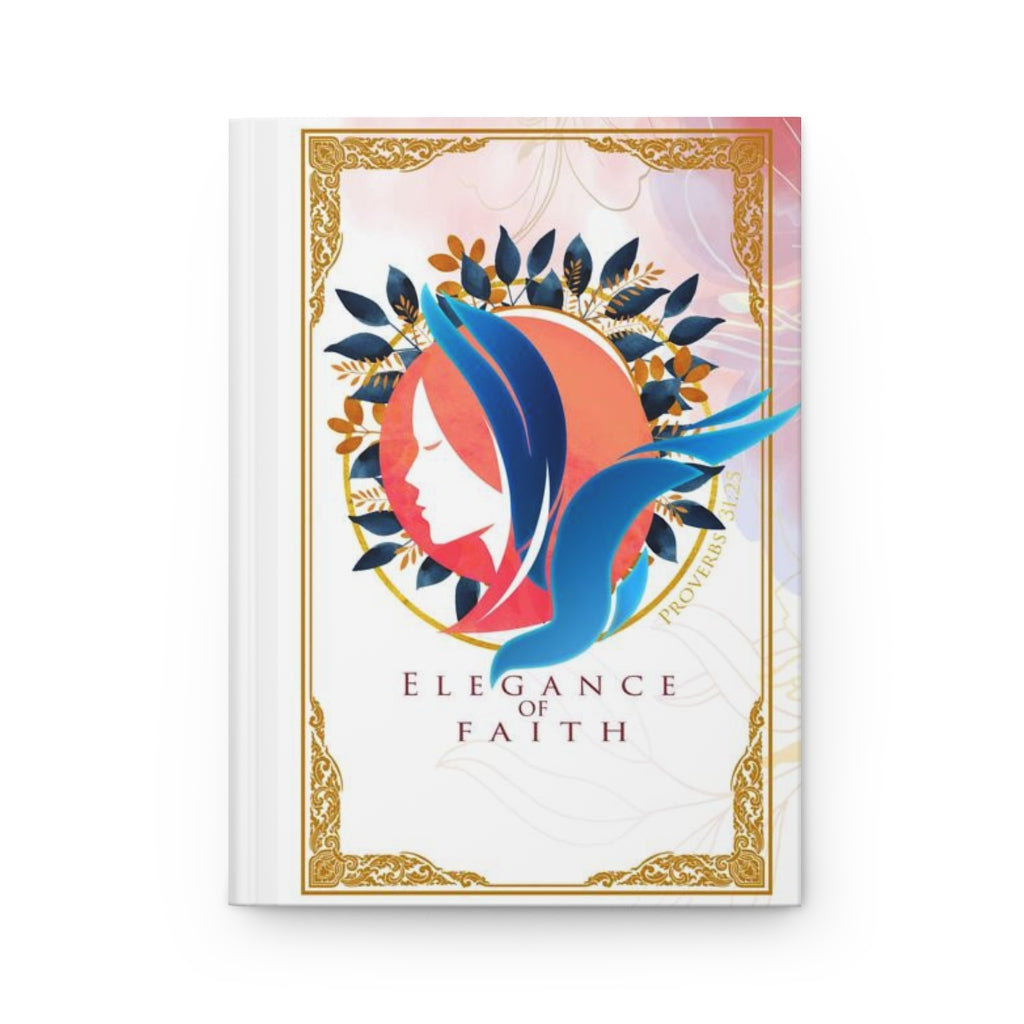 "Elegance of Faith Pink"  Hardcover Journal