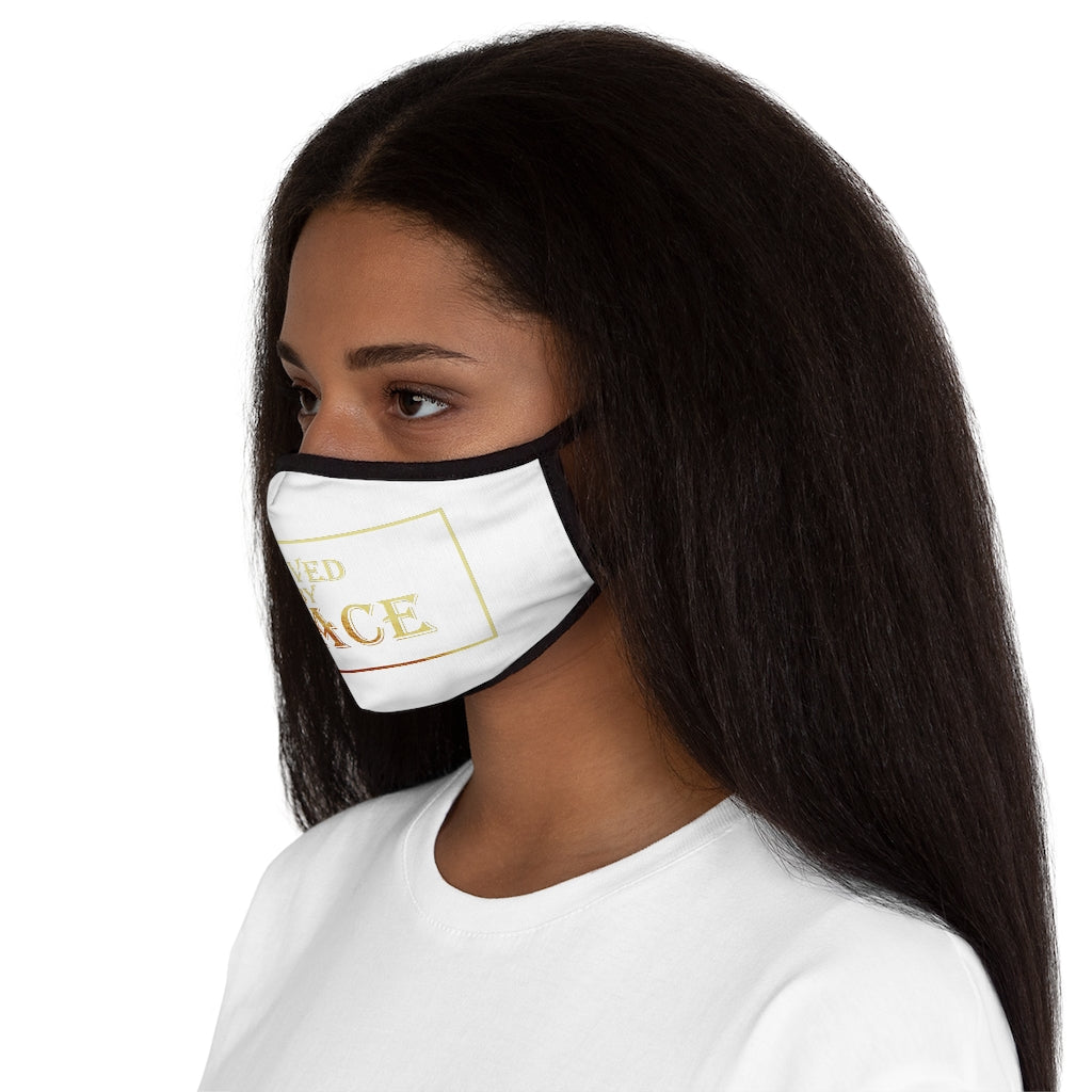 Saved By Grace Fitted Polyester Face Mask