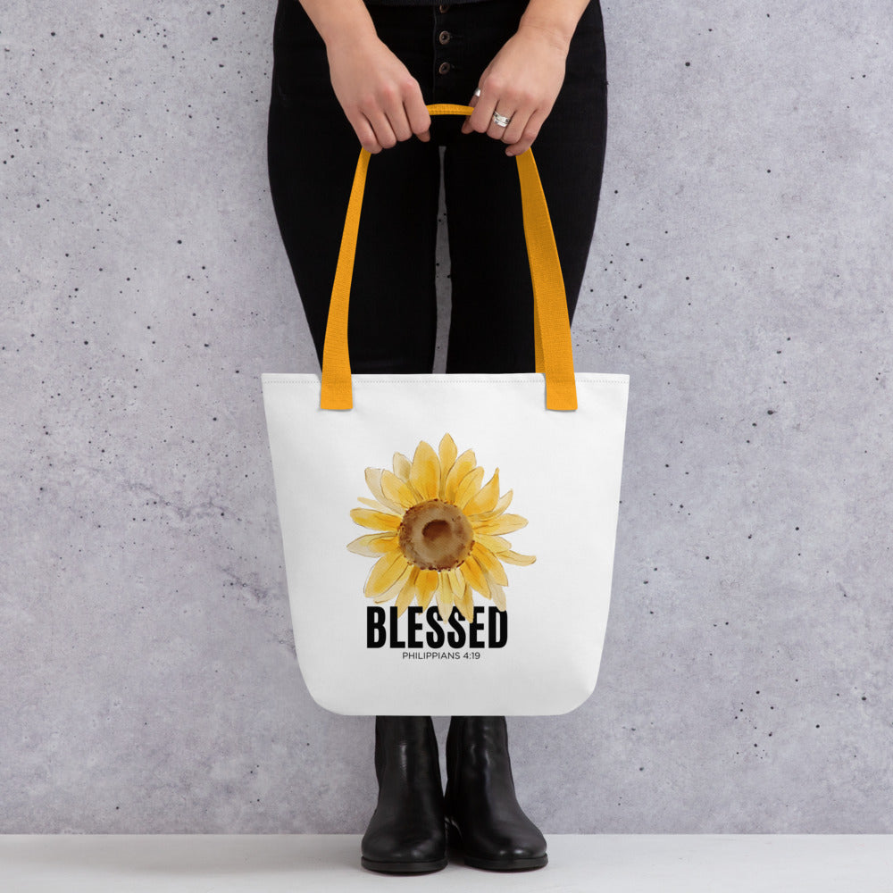 Sunflower Blessed bag