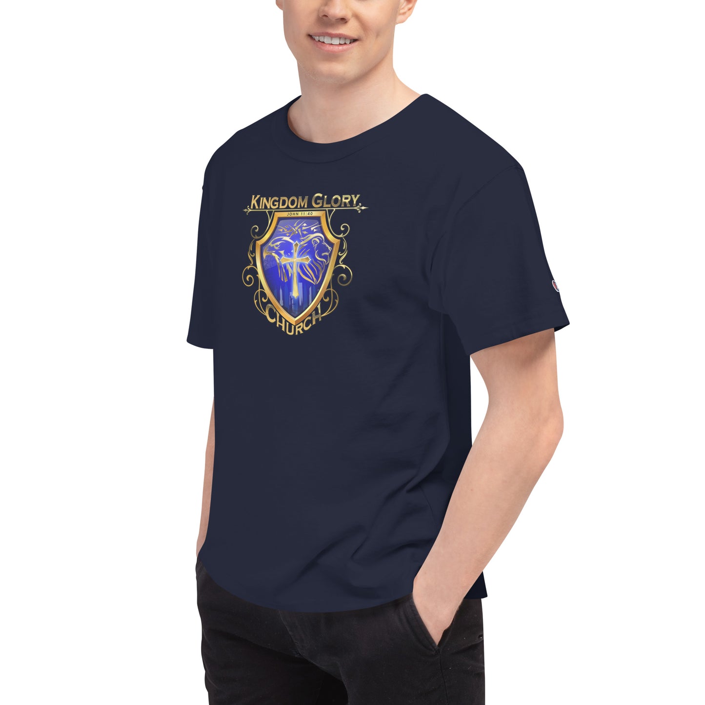Kingdom Glory Church Men's Champion T-Shirt