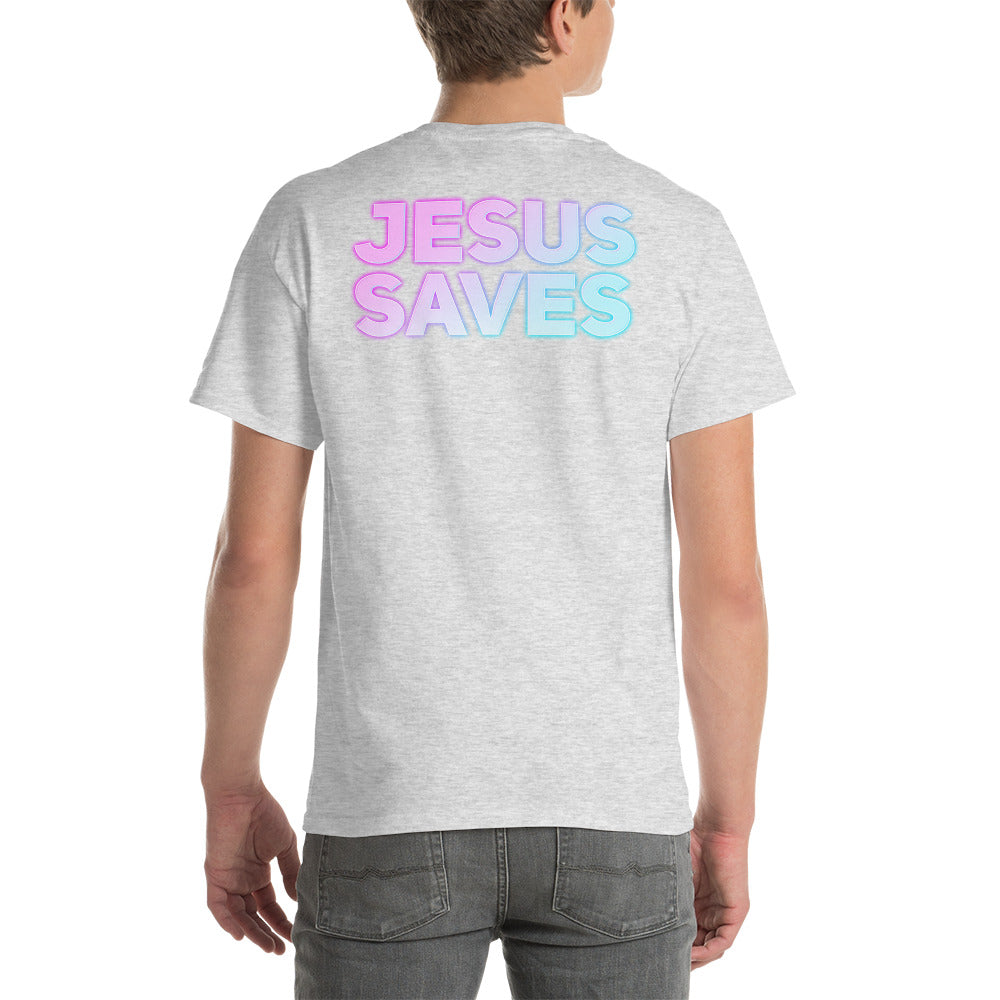 Victory Church Front Logo-/ Jesus Save - Short Sleeve T-Shirt
