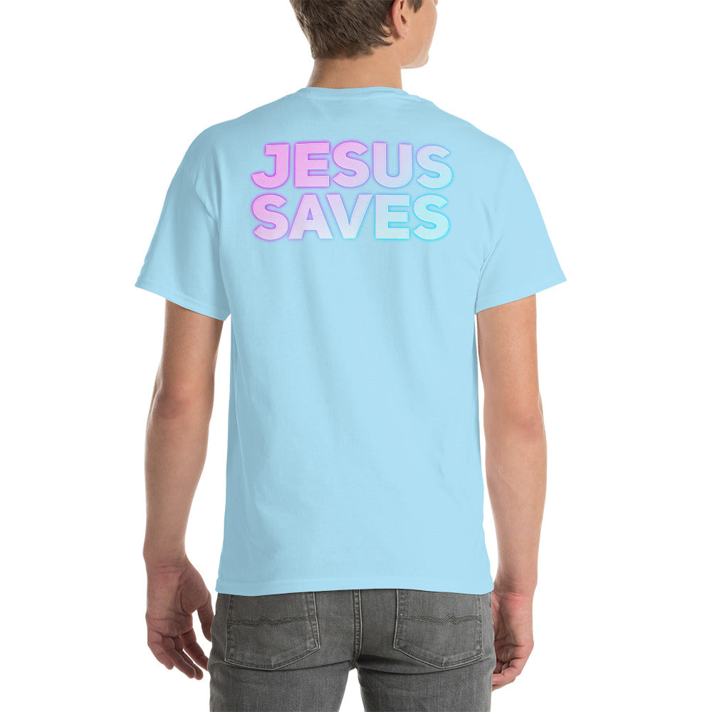 Victory Church Front Logo-/ Jesus Save - Short Sleeve T-Shirt
